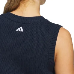 W Ultimate Knit Tour Vest Blå>Adidas New