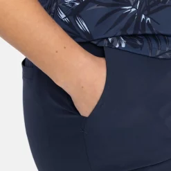 W 4-Way Stretch Short Blå>Bogeys & Birdies