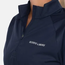 W Windbreaker SS 1/4 Zip Blå>Bogeys & Birdies Sale