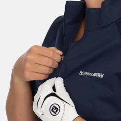 W Windbreaker SS 1/4 Zip Blå>Bogeys & Birdies Sale