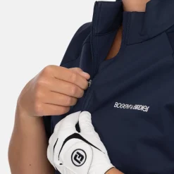W Windbreaker SS 1/4 Zip Blå>Bogeys & Birdies Sale