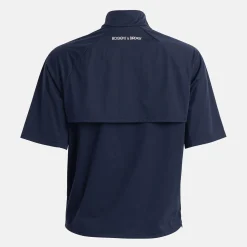 W Windbreaker SS 1/4 Zip Blå>Bogeys & Birdies Sale
