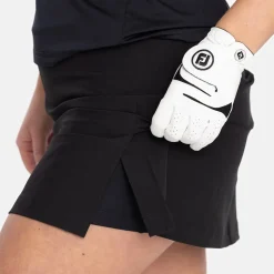 W Woven Stretch Skort Svart>Bogeys & Birdies Outlet
