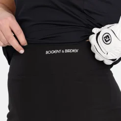 W Woven Stretch Skort Svart>Bogeys & Birdies Outlet