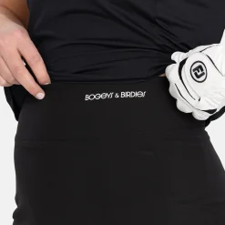 W Woven Stretch Skort Svart>Bogeys & Birdies Outlet