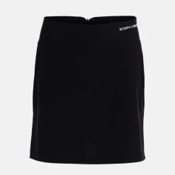 W Woven Stretch Skort Svart>Bogeys & Birdies Outlet