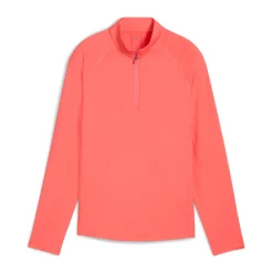 W You-V Solid 1/4 Zip>Puma Clearance