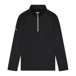 Youth Ls 1/4 Zip Hex Fleece Svart>Callaway Best