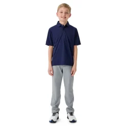 Youth Unisex Solid Polo Blå>Callaway Best