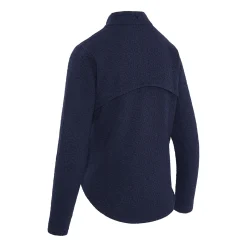 1/2 Zip Quilted Knit Blå>Callaway Outlet